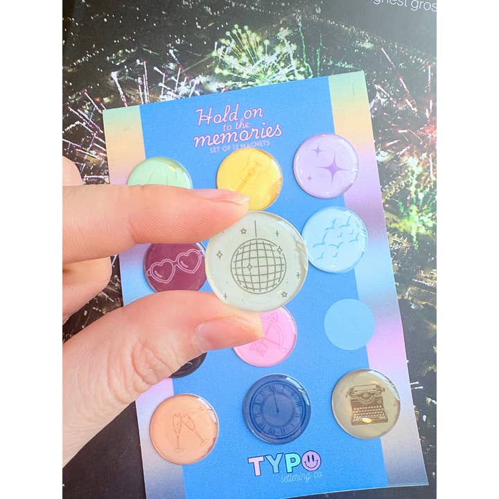 Typo Lettering Co - Wholesale Magnet - Eras magnet set|set of 12 magnet| TS magnet set|Era|TS merch9