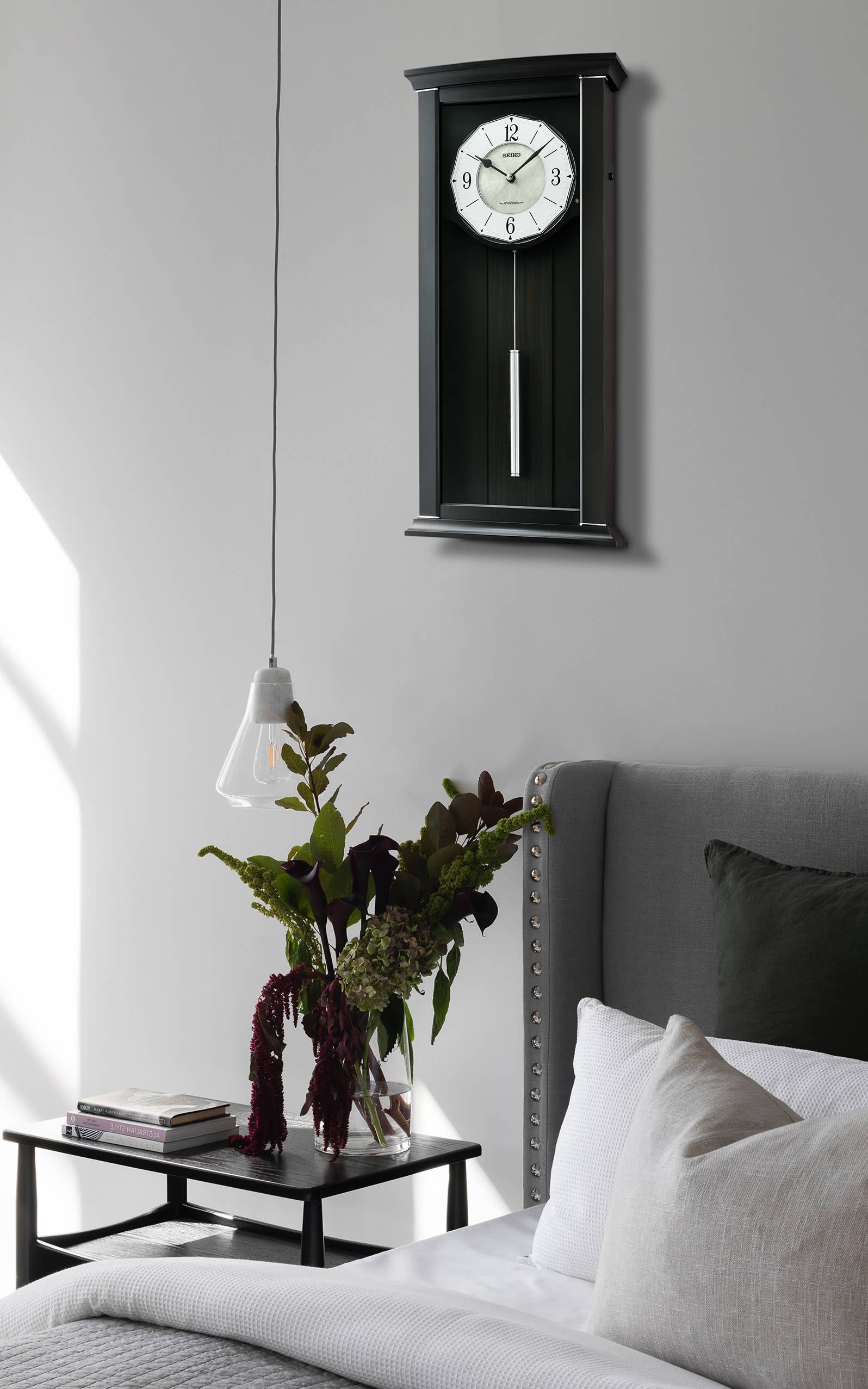 Seiko Clocks USA - Wholesale Wall Clock - Seiko Juliet Mother-of-Pearl Melodies Pendulum Clock7