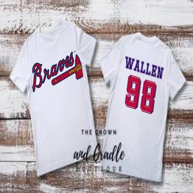 98 Atlanta Braves Shirtvintage Atlanta Braves Shirt90s -  Finland