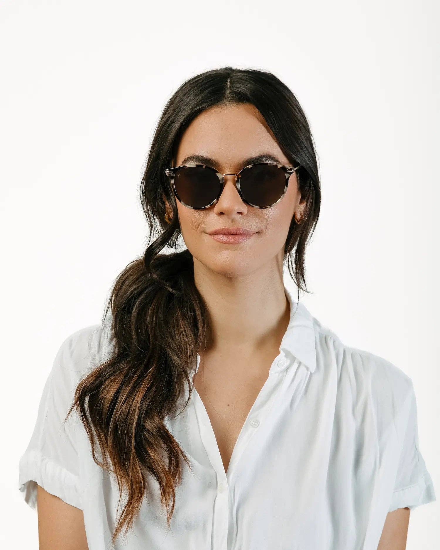 Vincero - Wholesale Sunglasses - Women's - The Pali - Ivory Tort1