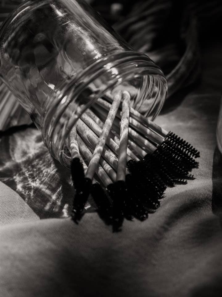 Bamboo Mascara Wand for wholesale by ECO Estie Co.