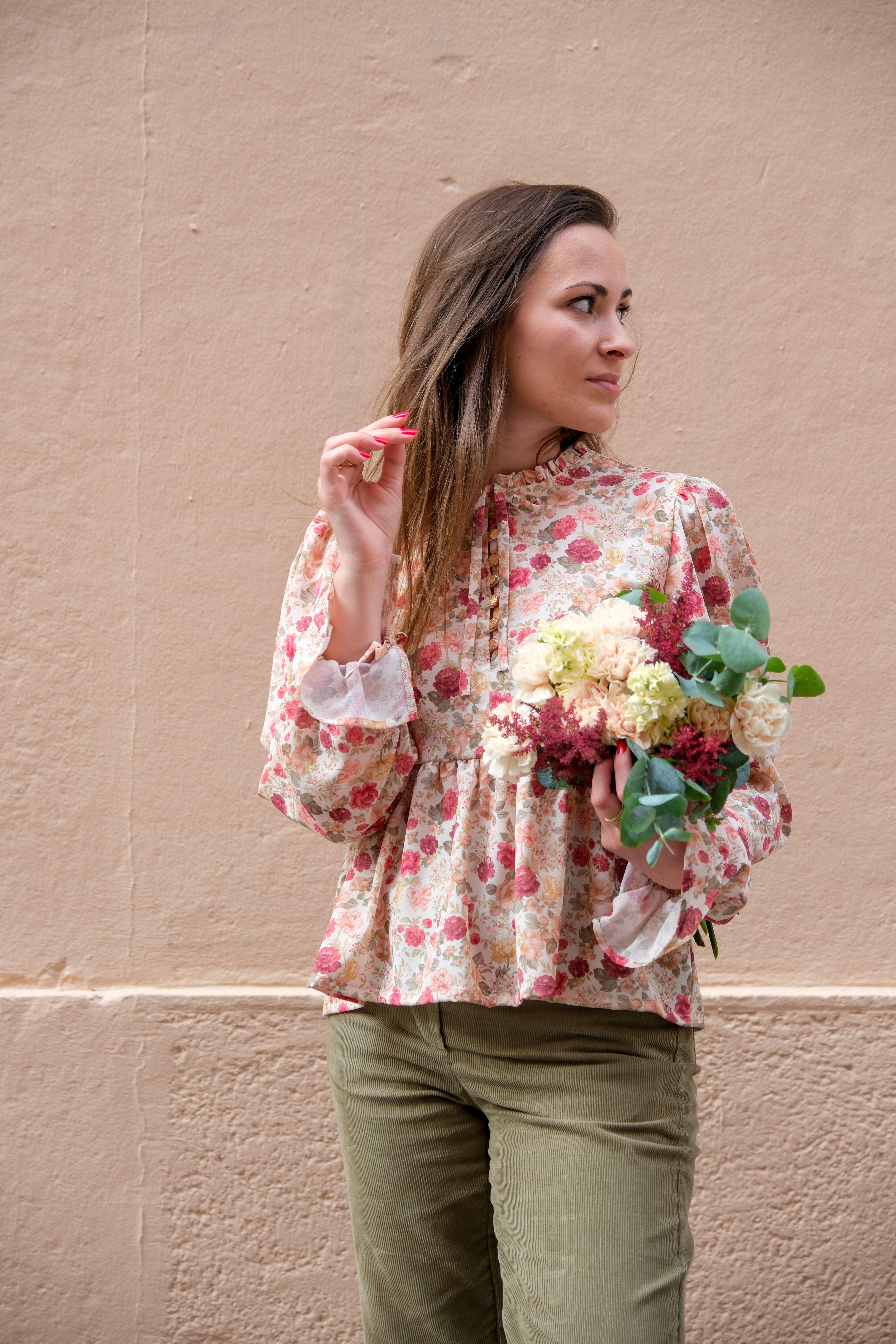 Cha' coud - Wholesale Blouse - Women's - Sewing pattern - Alessia blouse1