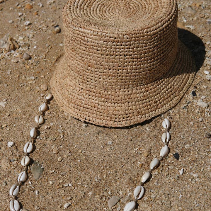 Augustine Hat Co. - Wholesale Hat Accessory - Women's - Cowrie Shell - Hat Chin Strap