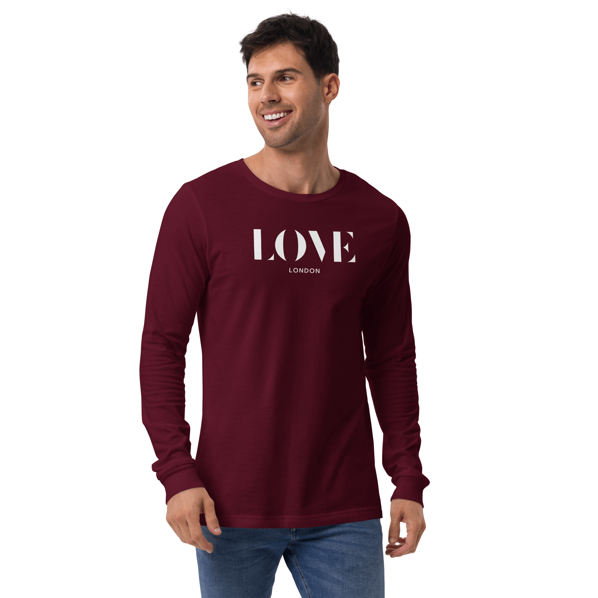 Jolly & Goode - Wholesale Screen Printed T-Shirt - Women's - Love London Long Sleeve Shirt4