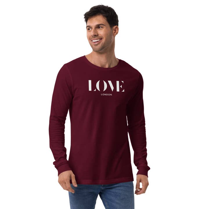 Jolly & Goode - Wholesale Screen Printed T-Shirt - Women's - Love London Long Sleeve Shirt4