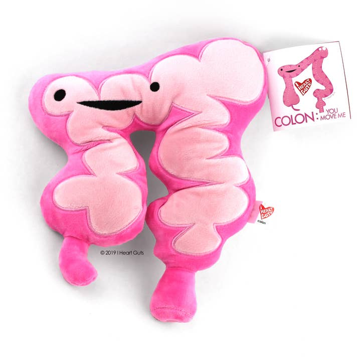 I Heart Guts | Organ Plushies Wholesale - Vente Peluche – enfant et bébé - Colon Peluche - Vous me déplacez