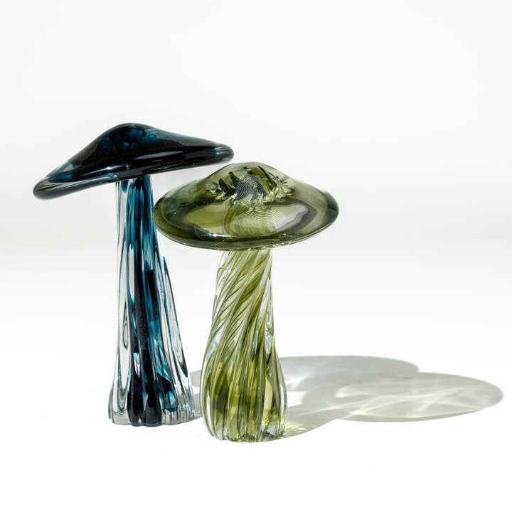 Mushroom Sculptures -Set 2 for wholesale by Kavana Decor by The Import Collection