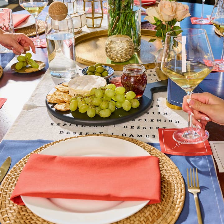 Toasting With Tara - Wholesale Dinner & cloth napkin - Late Sunset Dinner Napkin Roll5
