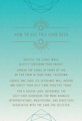 Insight Editions - #1 Pop Culture Publisher - Wholesale Body, Mind & Spirit Book - Self-Care: Inspirational Card Deck and Guidebook3