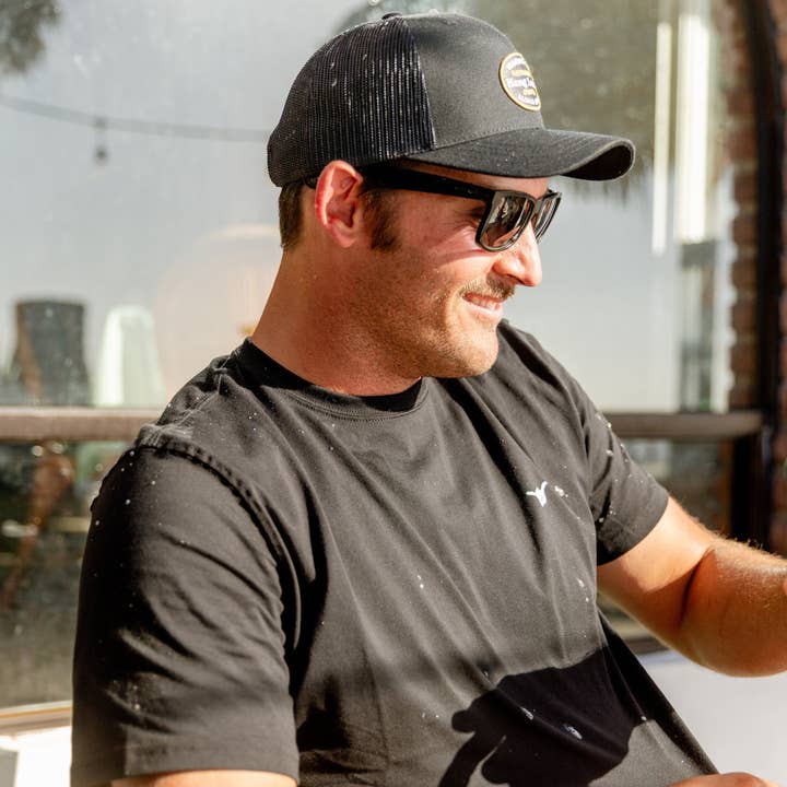 Hang Loose – wholesale Baseball cap – Unisex – Crafted Cap - Black2