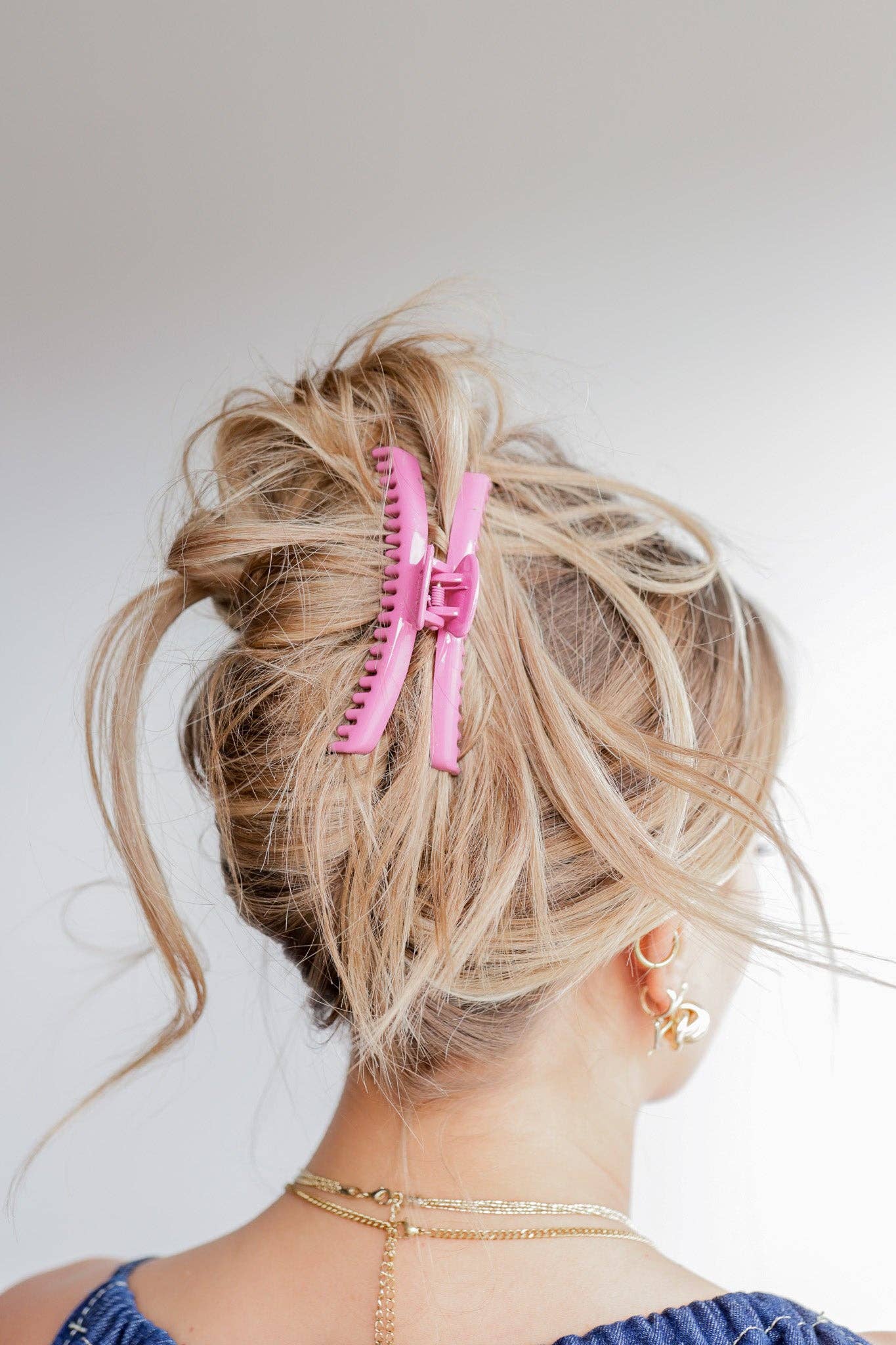 KAXI - Wholesale Hair Clip - Women's - Shiny Midi Hold Everything Claw23