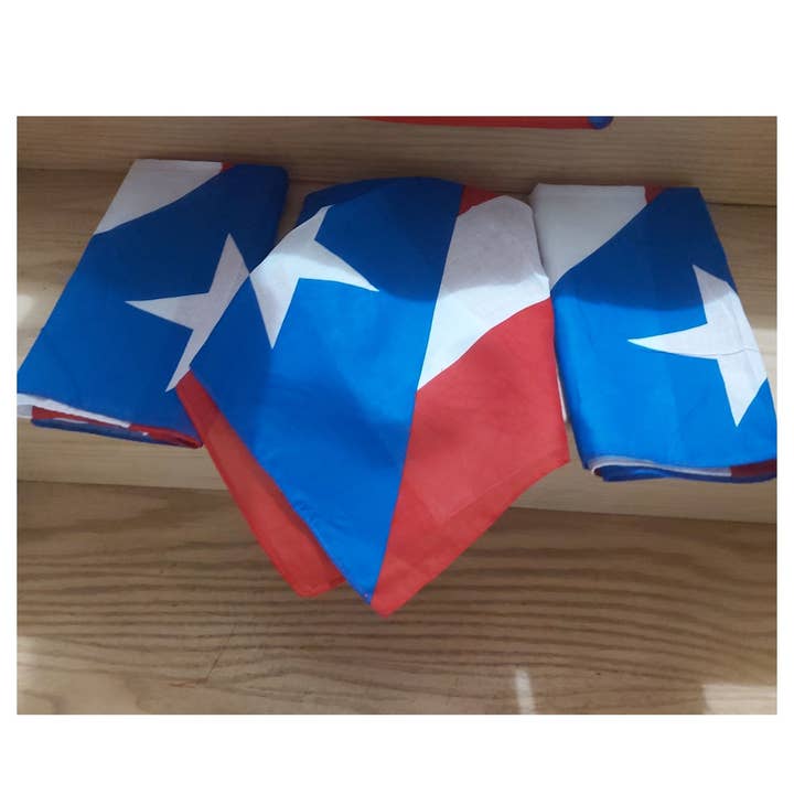 Worldwide Souvenir Mart – Großhandel Bandana – Unisex – Bandana-Schal und Taschentuch mit Flagge von Puerto Rico4