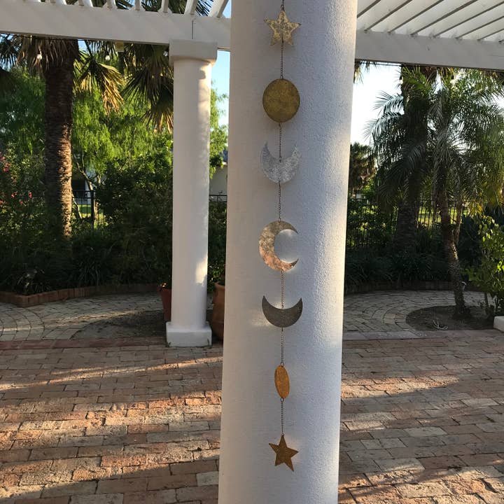 Wilco Home - Vendita all'ingrosso Acchiappasole - Ghirlanda a forma di sole, luna e stelle, acchiappasole su corda di iuta7