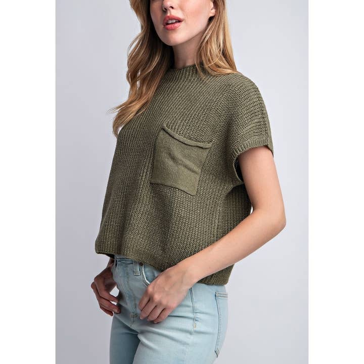 Coloring You - Wholesale Knit Sweater - Women's - FSG-TP8847-8 DROP SHOULDER RIB-KNIT SWEATER TOP6