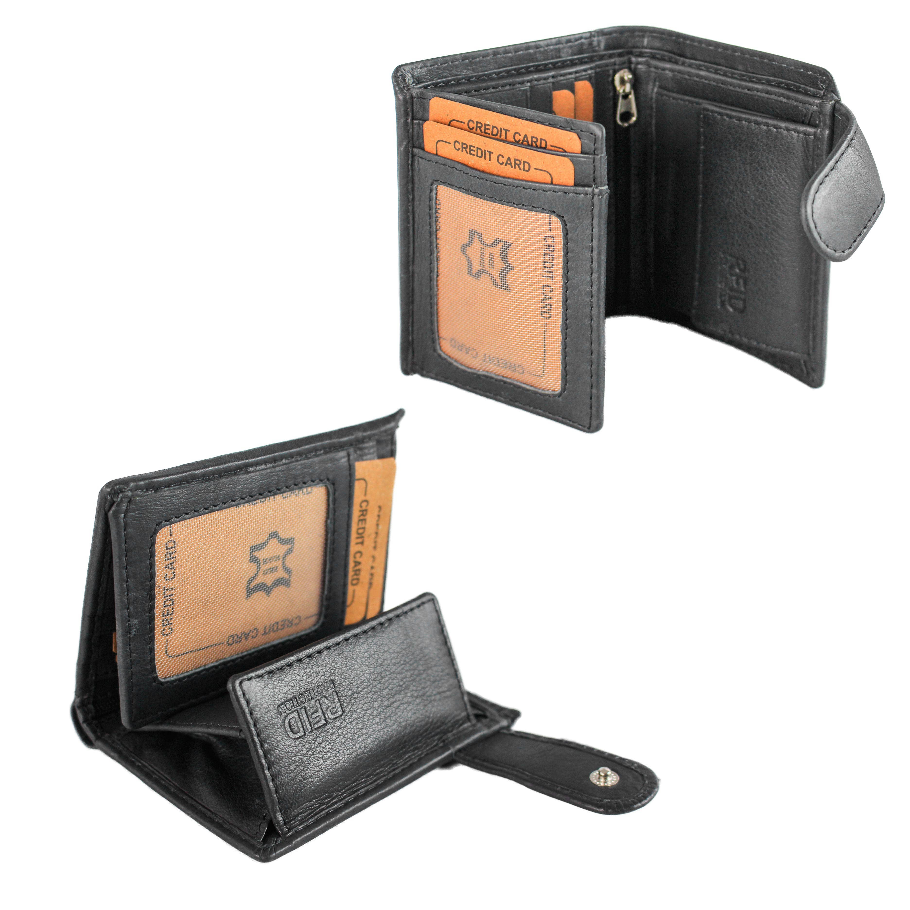 Zerimar 1942 - Wholesale Wallet - Men's - Men's leather wallet purse card holder 10x9 cm  5