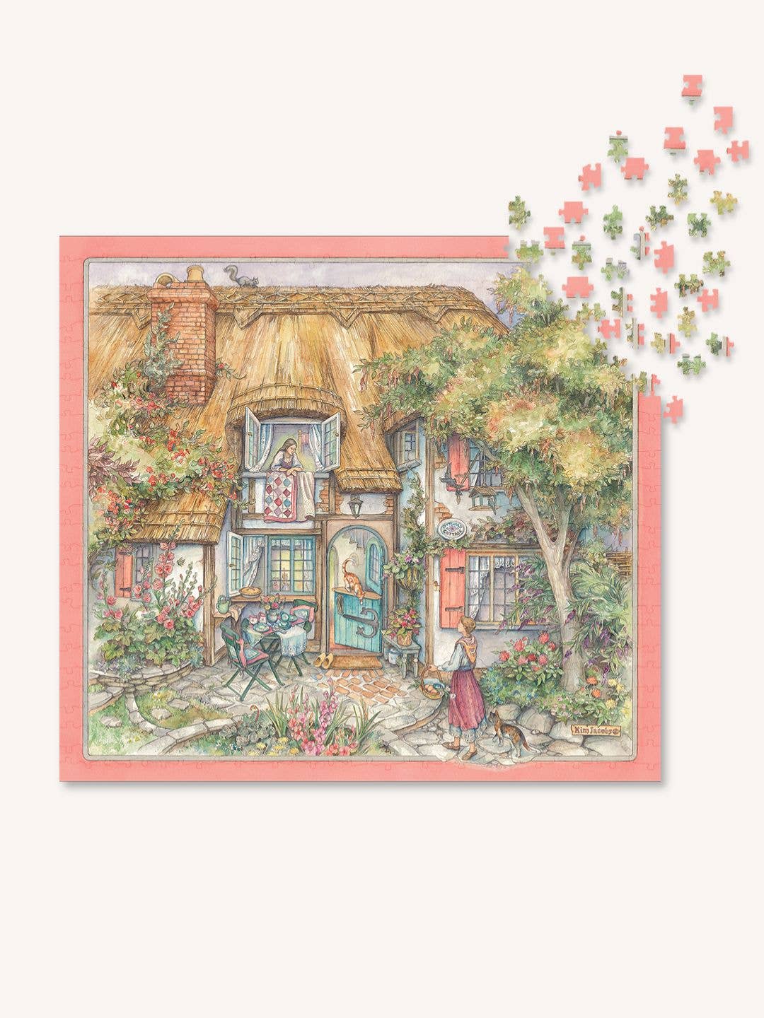 The Puzzle Theory - Wholesale Puzzle - Adult - Kim Jacobs Cottage Welcome - 896 Piece Puzzle3