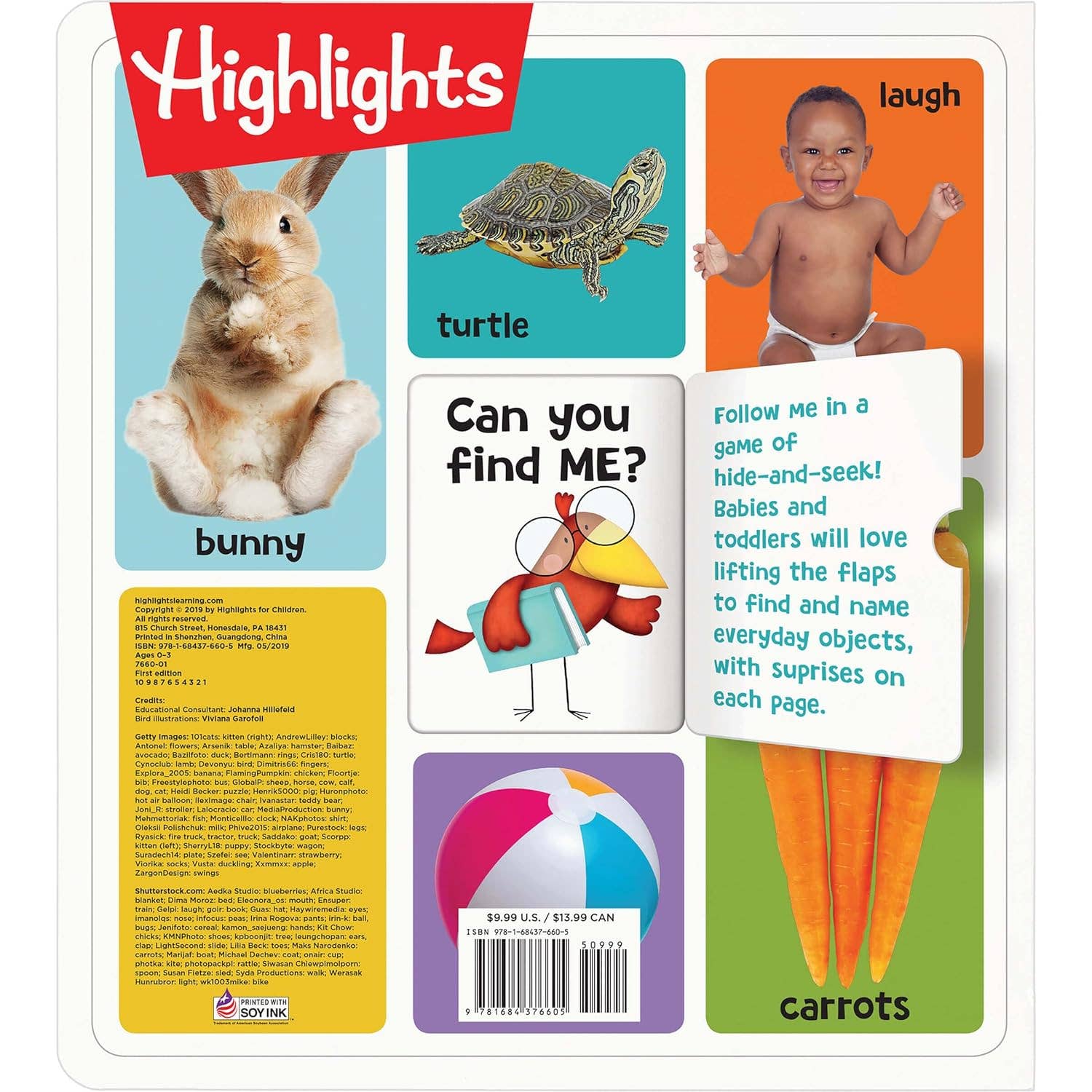 Highlights for Children - Wholesale Baby & Toddler Book (0-2) - First 101 Words1