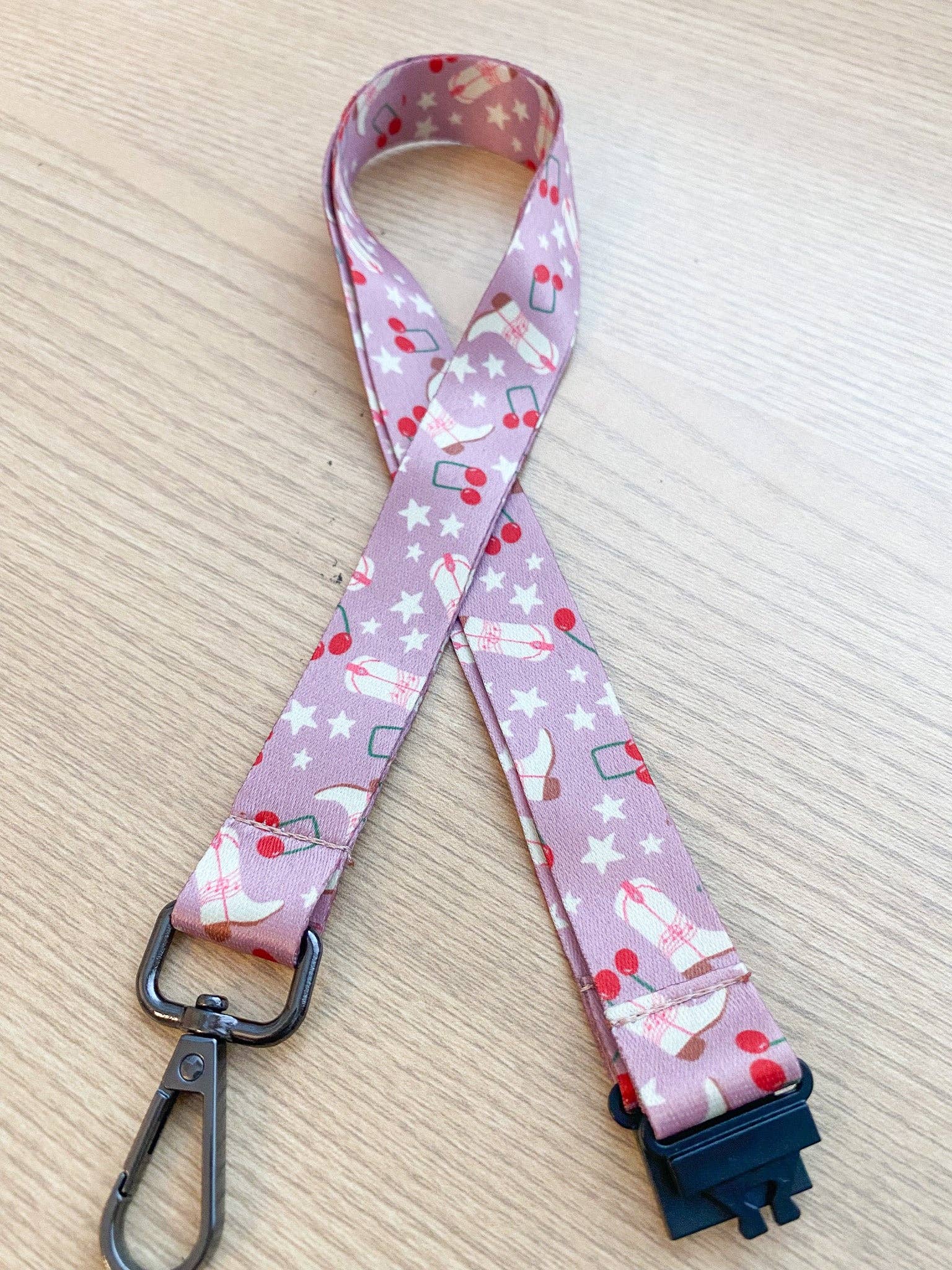Musically Minted - Wholesale Lanyard - Unisex - Pink Cowgirl Lanyard3