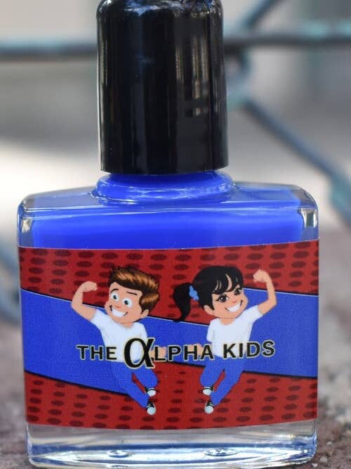 Blaster - Smalto per unghie blu per la vendita all'ingrosso da parte di The Alpha Kids