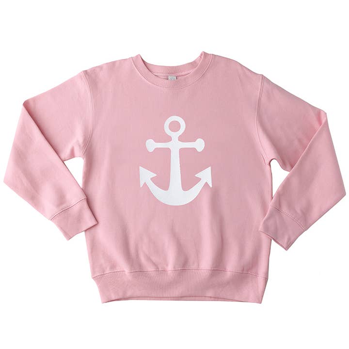 Felpa Pink Anchor per la vendita all'ingrosso da parte di Sparkle Sisters by Couture Clips