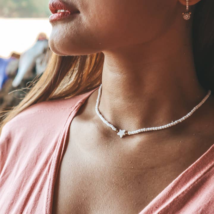 Bali Soul - Wholesale Beaded/pearl necklace - Bintang Mother of Pearl Necklace6