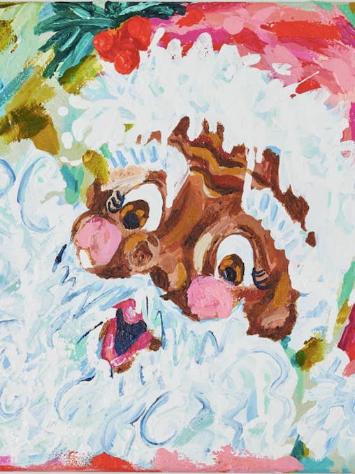 Peinture Melanin Santa pour la vente par Court&Co.