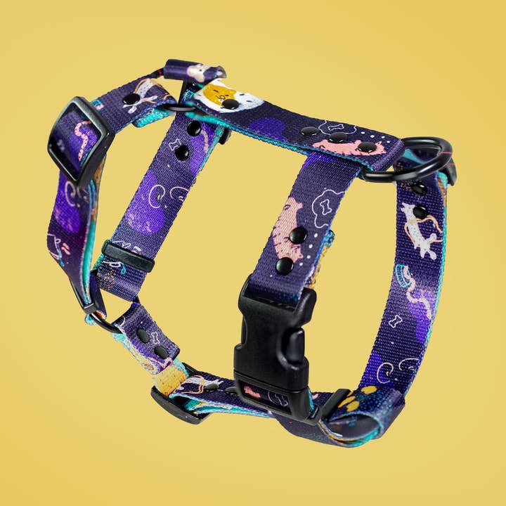 Full English Barkfast HARNESS por atacado de Mind the Fluff