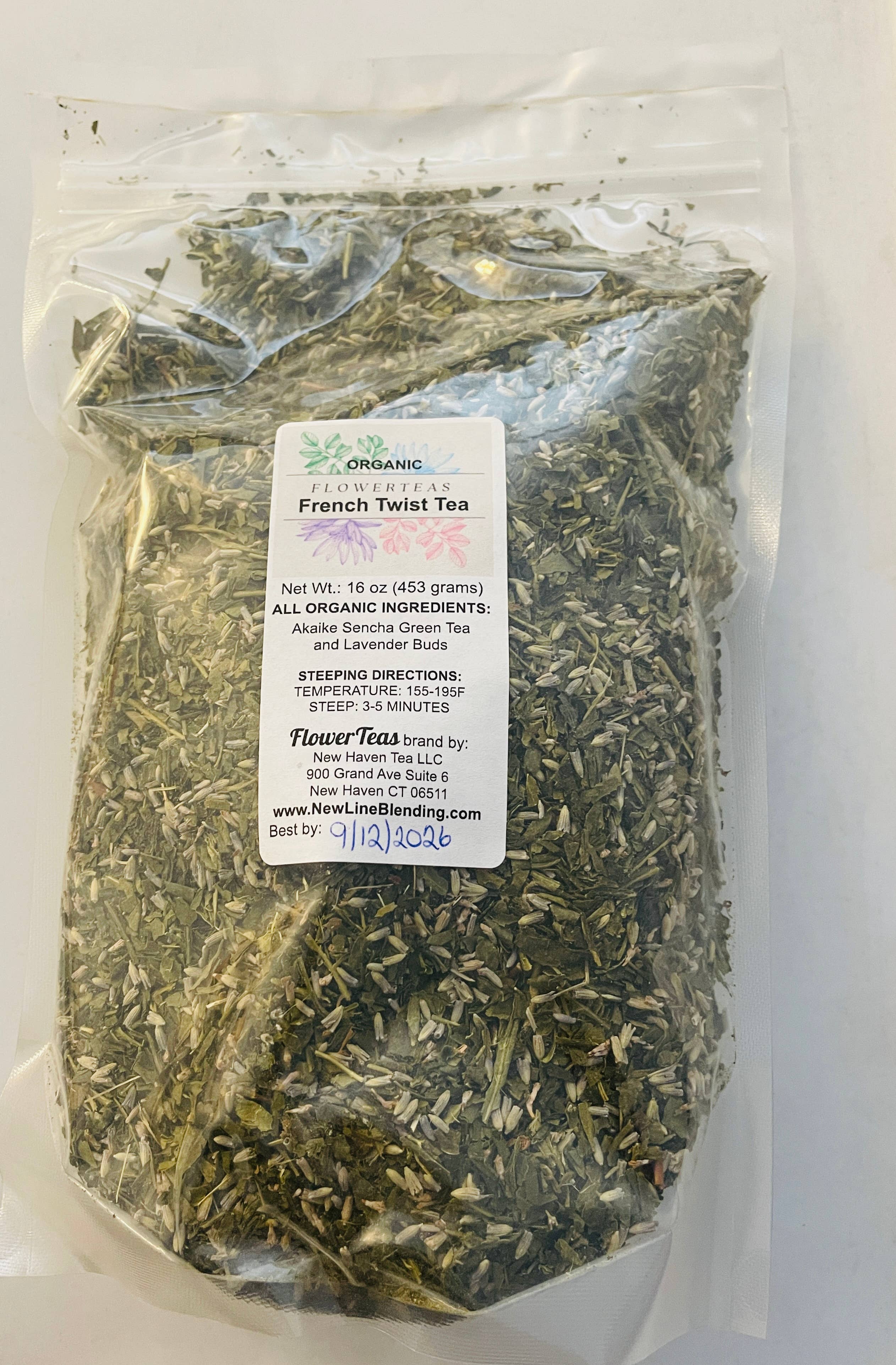 FlowerTeas – Engroshandel Løs te – Løsbladet te i løs vægt 1 lbs Kommerciel brygning Fødevareservice128