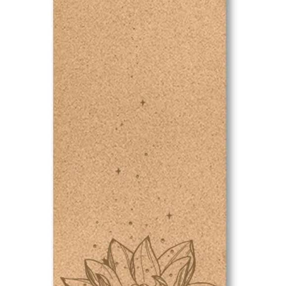 Tapis de yoga/exercice en TPE écologique et liège pour la vente par Serenity Collective