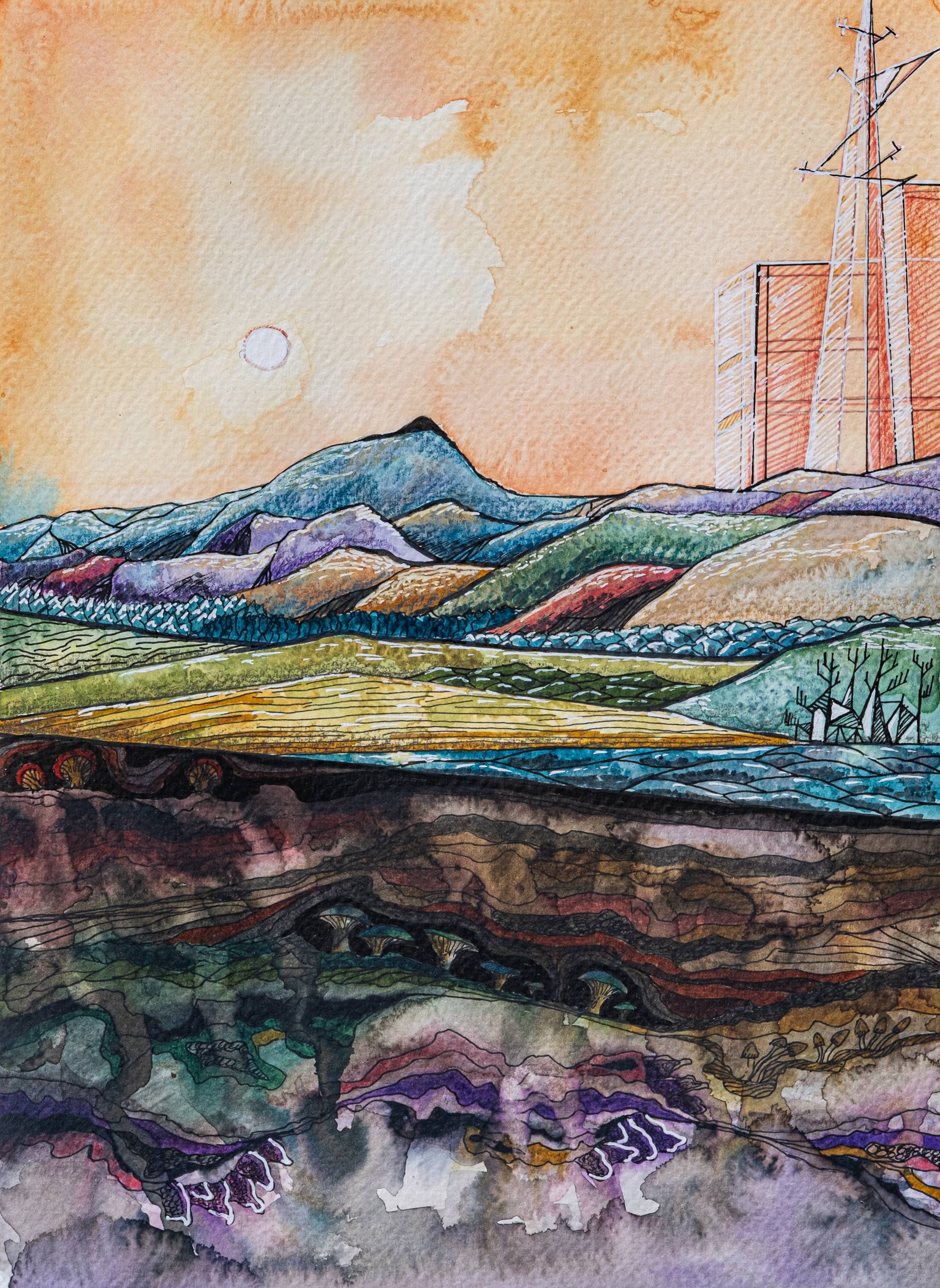 Jon M Styer - Wholesale Art Print - Hidden Landscape - Fine Art Print - 8x101