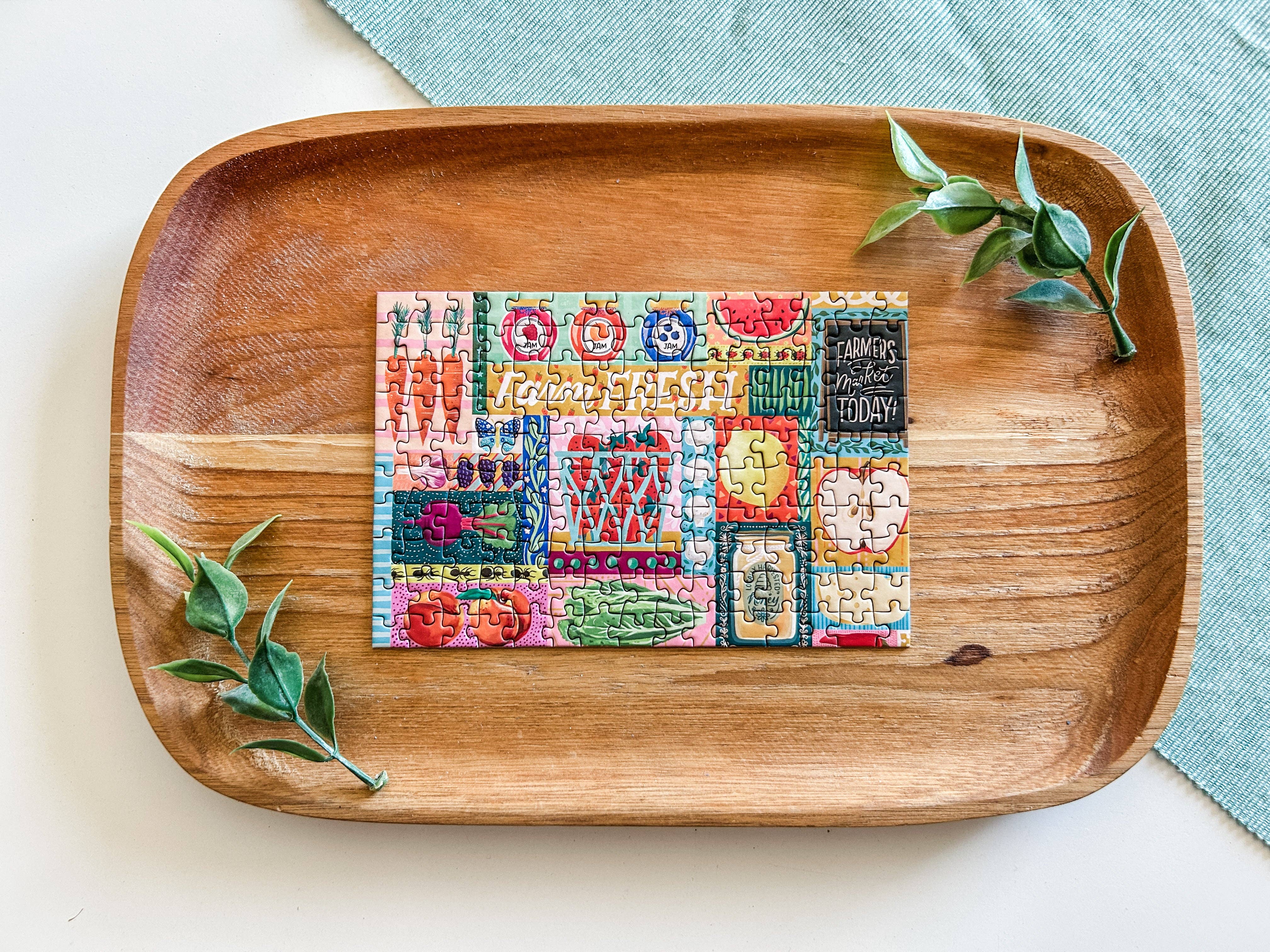 Spaghetti Tree Puzzles and Games – wholesale Puzzle – Adult – Farmers Market 150 Pc Mini Puzzle4