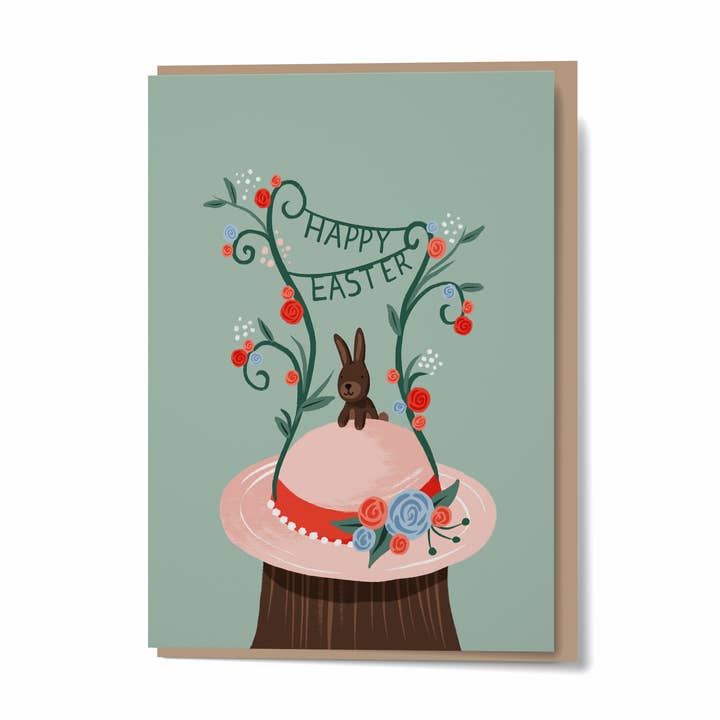 Rock Paper Scissors – wholesale Easter card – Easter Bonnet0