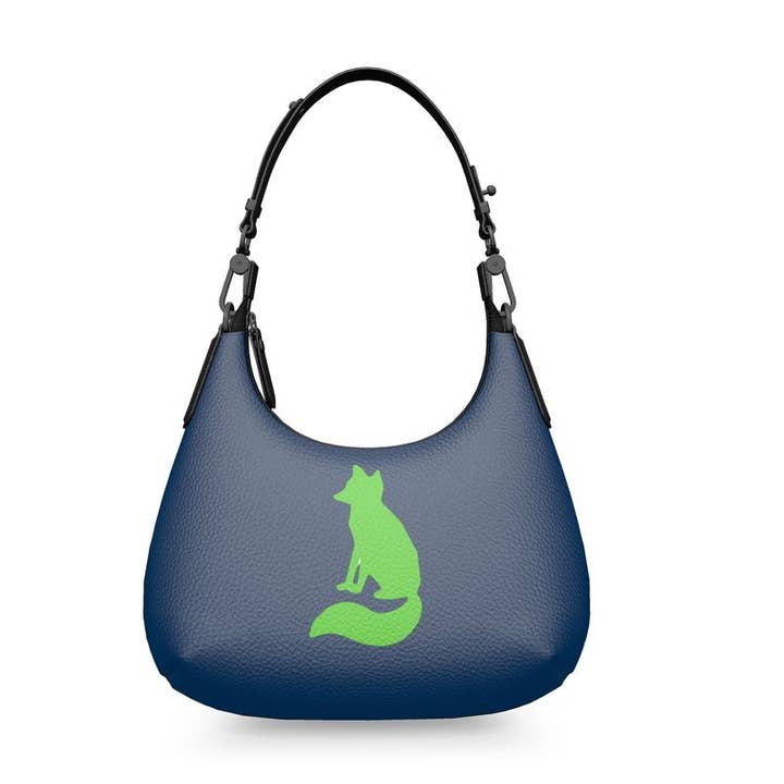 Mini sac curve cuir - Uni- Mer pour la vente par M-EGVA