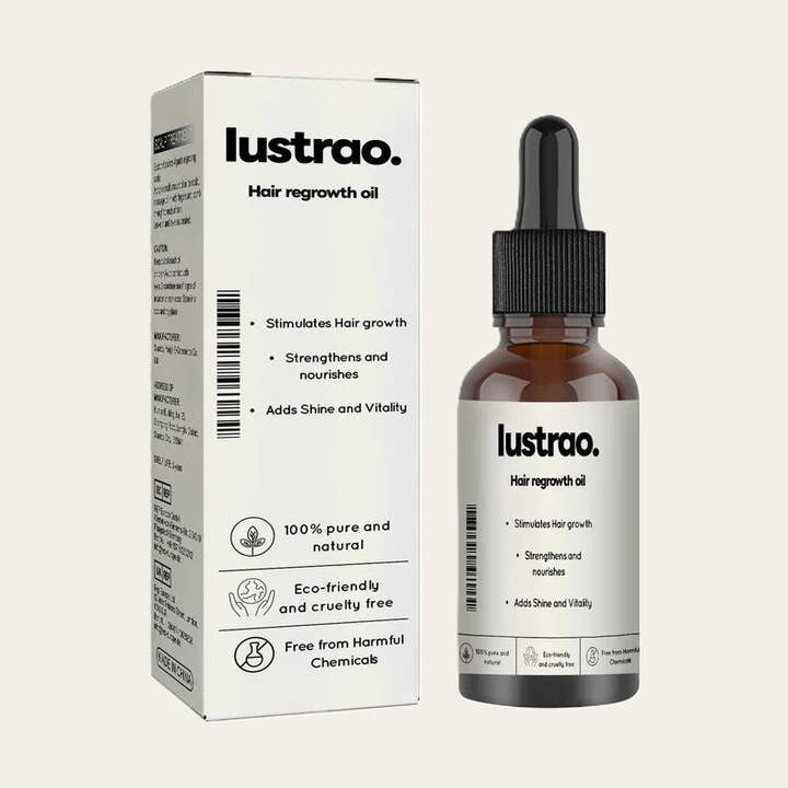 Hair regrowth oil for wholesale by Lustrao