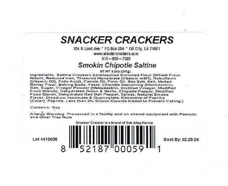 Snacker Crackers - Wholesale Crackers - Saltine Crackers Smokin' Chipotle1