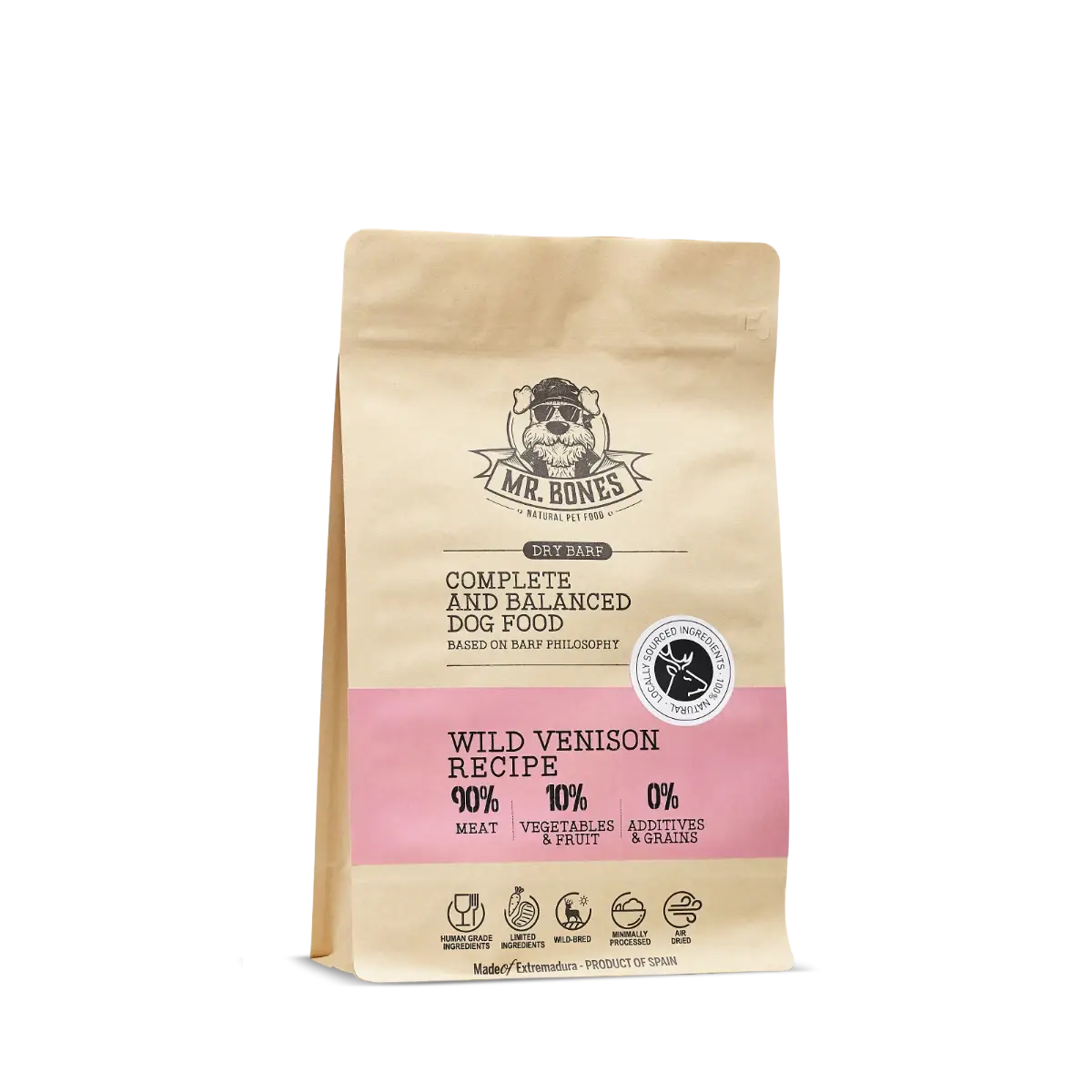 Mr.Bones - Natural Pet Products - Wholesale Pet Food - Dog - Dry BARF for dog- Wild Venison.4