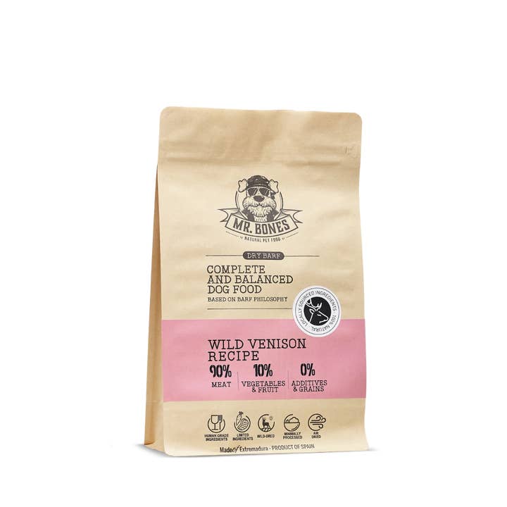 Mr.Bones - Natural Pet Products - Wholesale Pet Food - Dog - Dry BARF for dog- Wild Venison.4