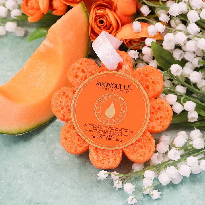 Spongellé | Christmas 2025 | Stocking Stuffers | Gifts - Wholesale Bath Pouf/Sponge - Lily of the Valley Wild Flower | Soap Sponge | Soap Buffer1