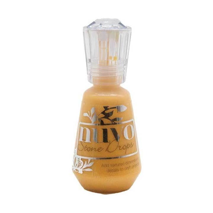 Nuvo - Stone Drop - Mustard Jar - 1286N for wholesale by Tonic Studios