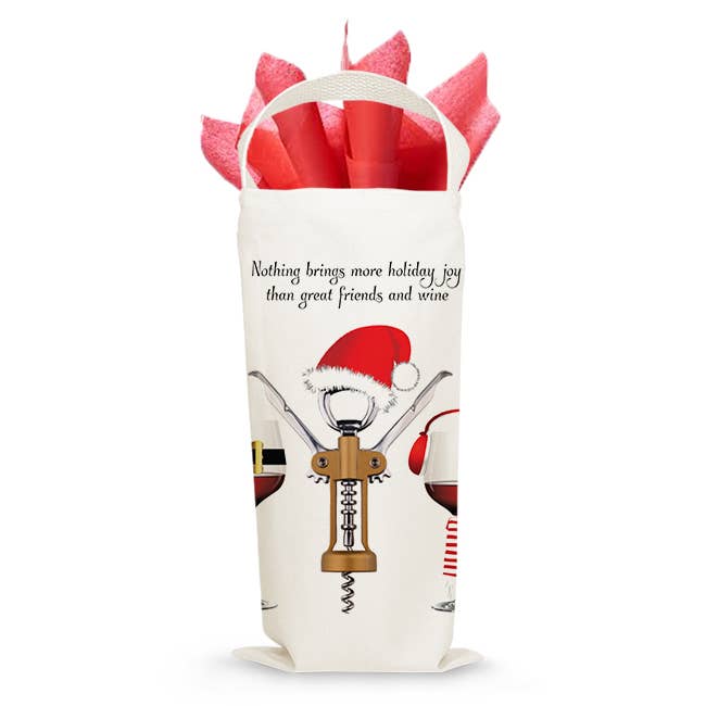 Gift tote-Nothing brings more holiday joy than for wholesale by Mariasch Studios
