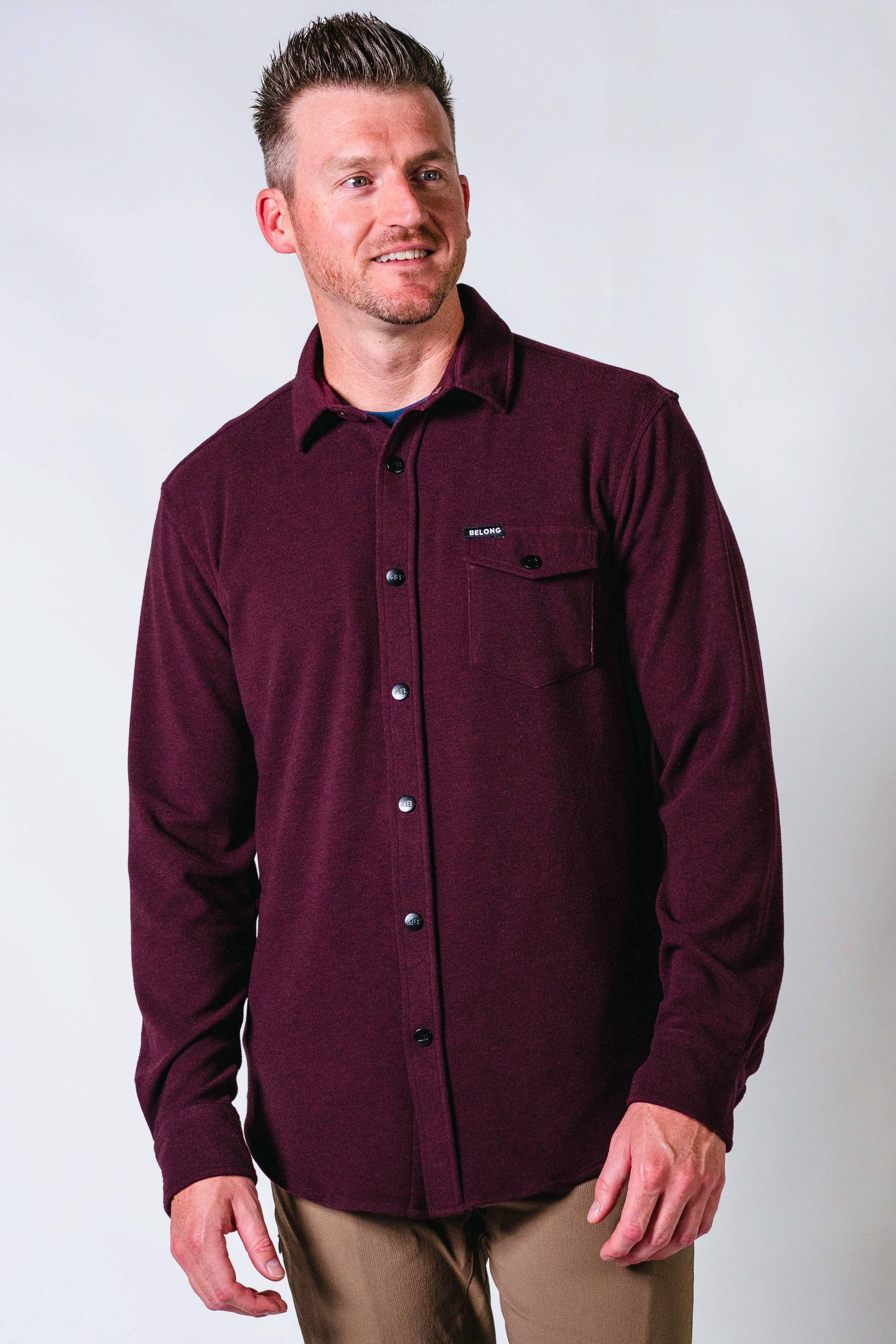 Wholesale Men's Sherman Fleece Button Up for your store Faire