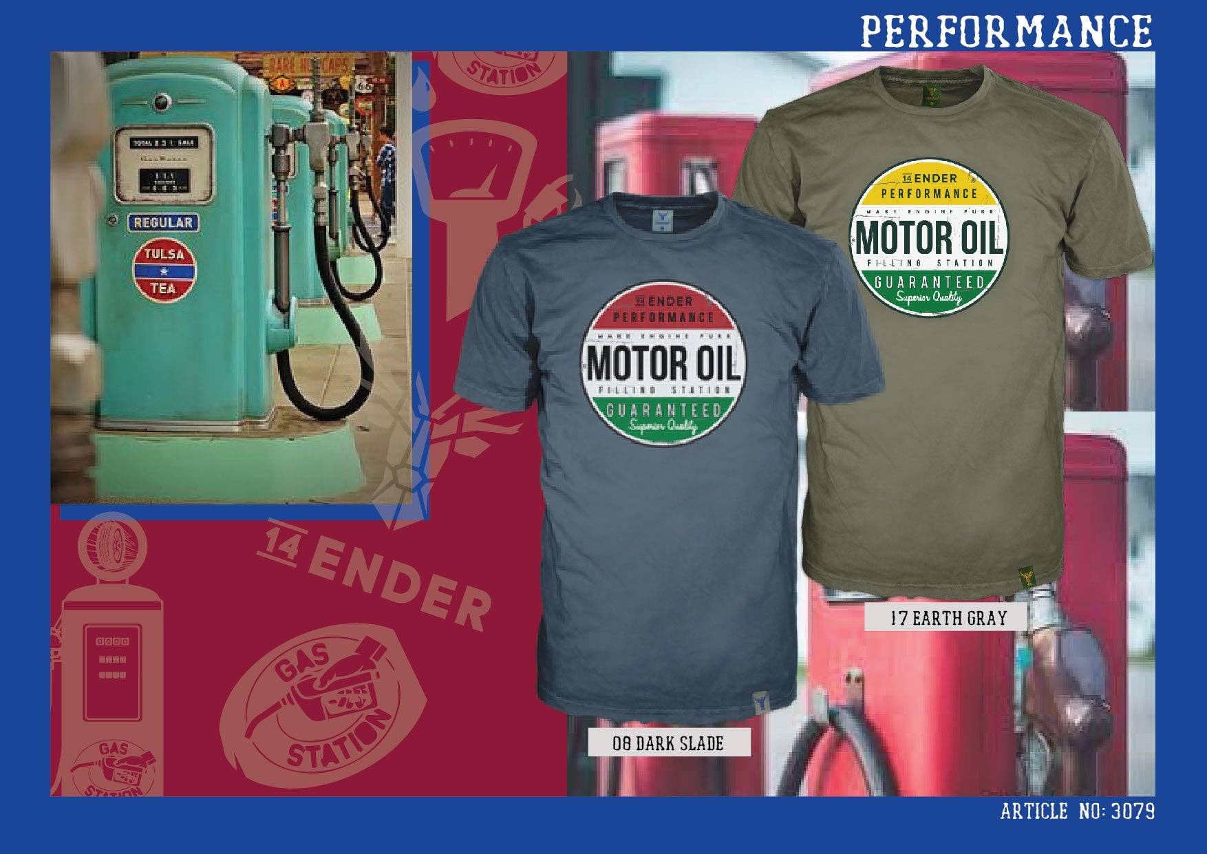 vit Performance 1 14ender T-shirt för wholesale på Faire2