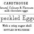 Candyhouse Ltd - Wholesale Chocolate Covered Sweets - Speckled Eggs in Glass Bottle