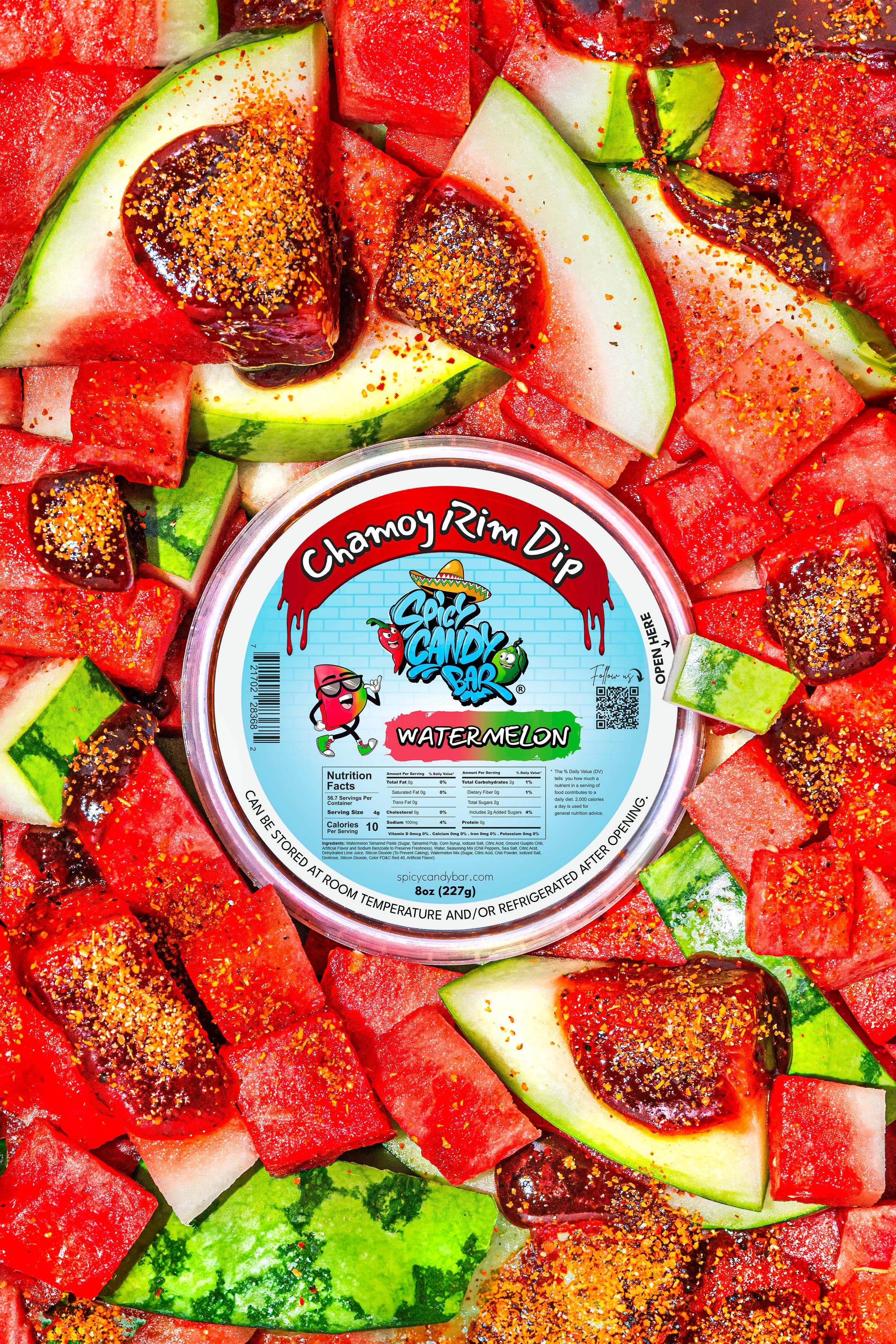 Spicy Candy Bar - Wholesale Elixir - Chamoy Watermelon Rim Dip