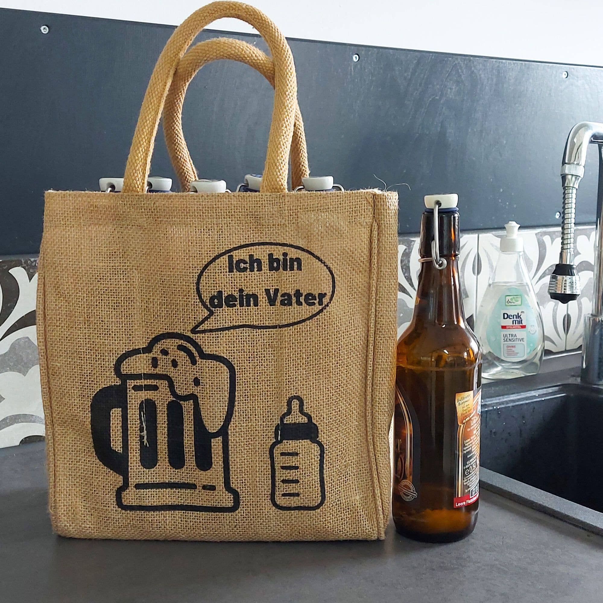 Sunsa – Großhandel Weintasche – Flaschentasche. Vegane Bierträger oder Dosen & Flaschenträge5