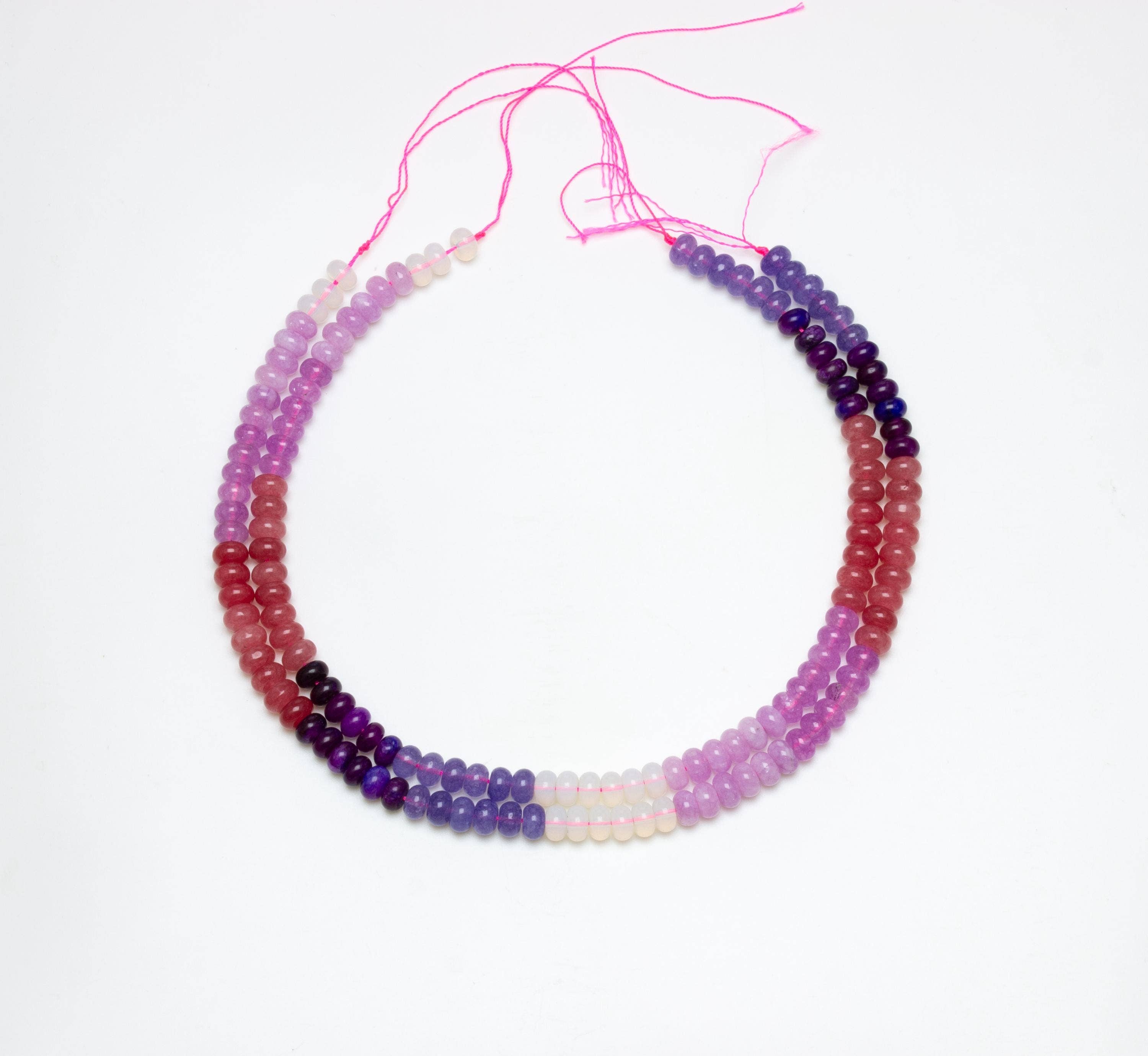 Jewel Pledge - Wholesale Beads - COLOR MIX Rondelle beads, 5x8mm, 8 colors  combo choice3