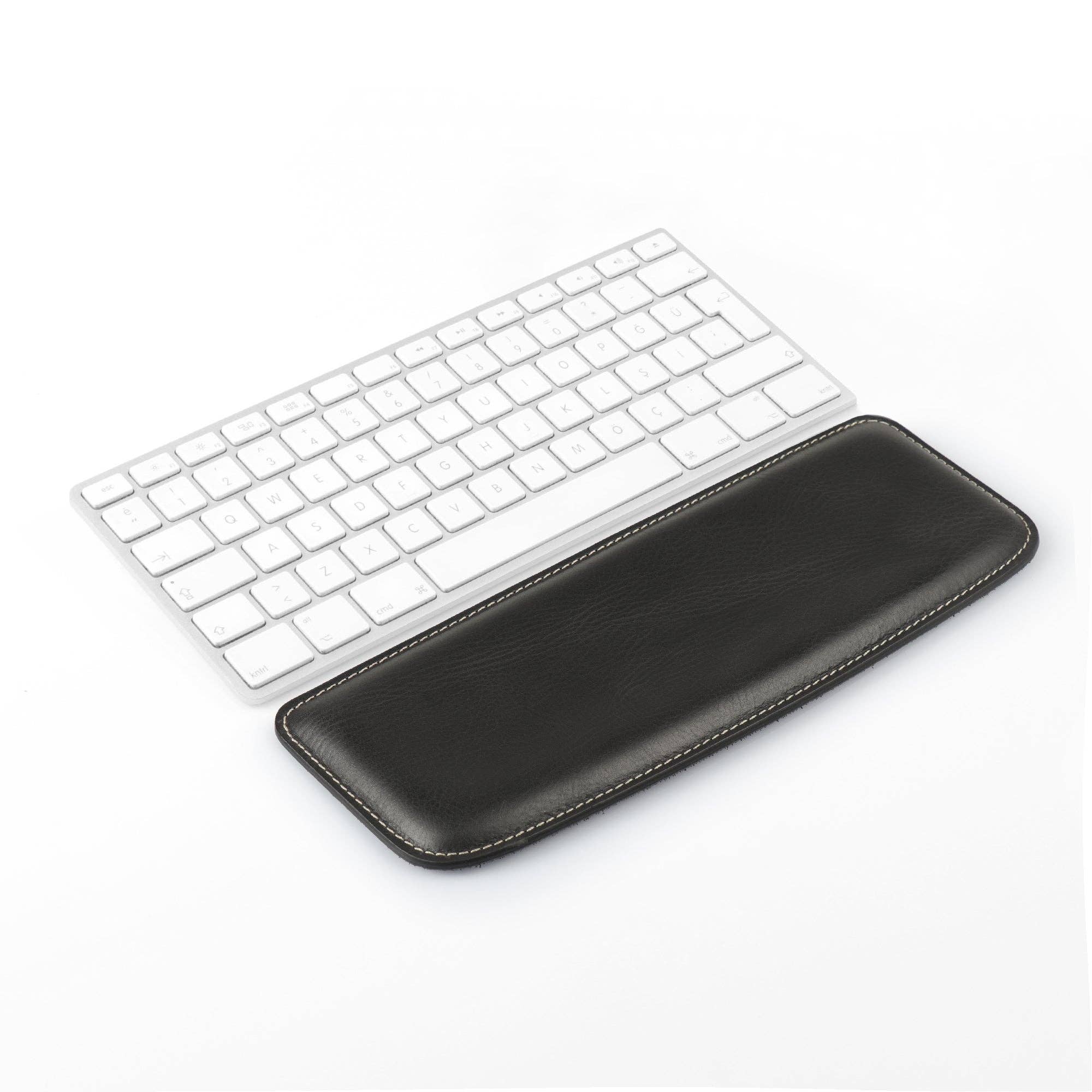 Londo - Vente Clavier - Londo Tapis de Clavier - Support Ergonomique en Cuir Véritable de Qualité Supérieure pour un Confort de Frappe au Travail et à la Maison16