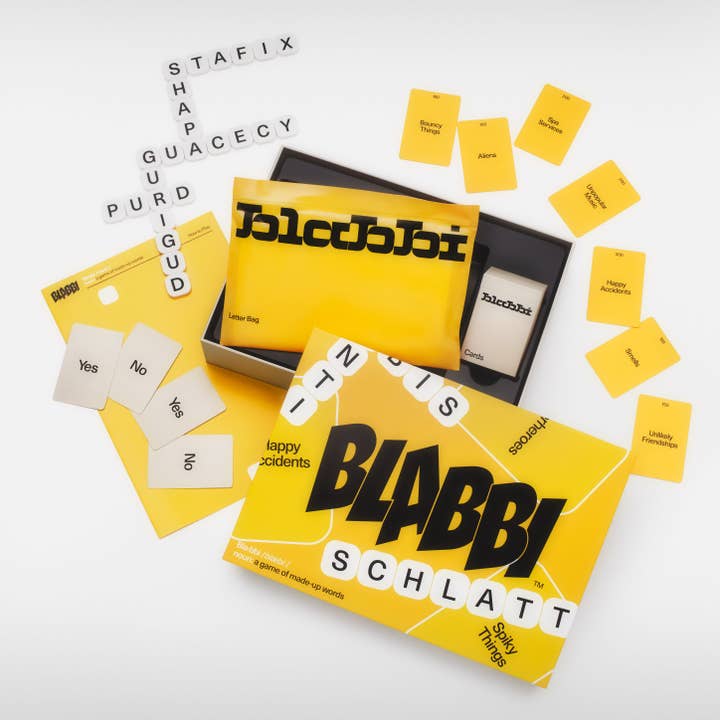 Blabbi - Wholesale Card Game - Blabbi: A Game of Made-Up Words (1st Edition)1