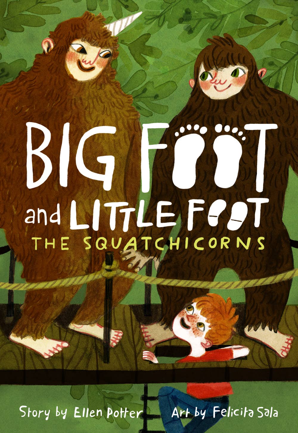 Abrams - Wholesale Middle Grade Book (9-12) - The Squatchicorns (Big Foot and Little Foot #3)0