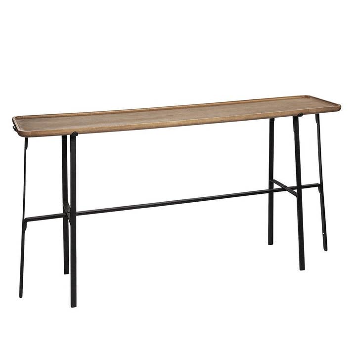 Helios Trætop Rektangulært Konsolbord for engroshandel hos LOOMLAN